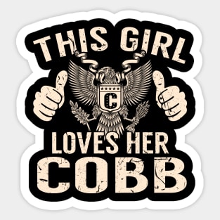 COBB Sticker